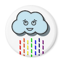 Rain Cloud magnets by Vorgus Rain Cloud magnets