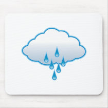 Rain Cloud Mouse Pad