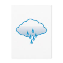 Rain Cloud Postcard