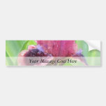 Rain Covered Iris Bumper Sticker