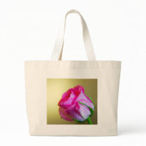 Rain Drop Kisses of Nature on Pink Rose bags by KahunaLuna Rain Drop Kisses of Nature on Pink Rose bags