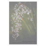 Rain Droplets Personalized Stationery