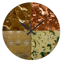 Rain Drops #2 Wall Clock wall clocks