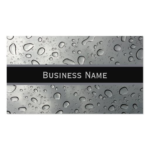 Rain Drops Business Card