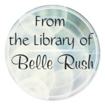 RAIN DROPS - From the Library of... stickers