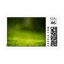 Rain Drops Postage Stamps
