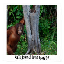 Rain Forest Tree Hugger posters