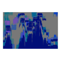 "Rain Hitting Window" Geometric Art posters by RLMdesignes "Rain Hitting Window" Geometric Art posters