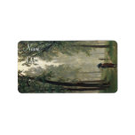 'Rain in an Oak Forest' Custom Address Label