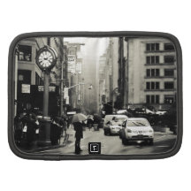 Rain in New York City - Vintage Style Folio Planner