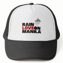 Rain Love on Manila Hat