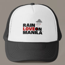Rain Love on Manila Hat