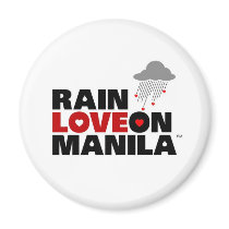 Rain Love on Manila Magnet by rainloveonmanila Rain Love on Manila Magnet