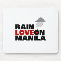 Rain Love on Manila Mousepad