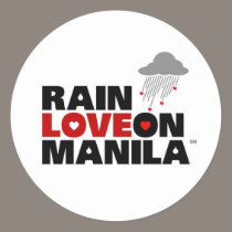 Rain Love on Manila Stickers