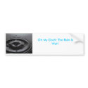 Rain, Oh My Gosh! The Rain Is Wet! bumper stickers by Razzeldazzle44 Rain, Oh My Gosh! The Rain Is Wet! bumper stickers