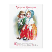 Rain or Shine Valentine Post Card