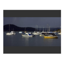 rain post card