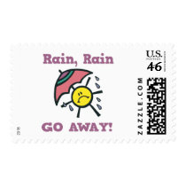 rain rain go away postage by doonidesigns rain rain go away postage