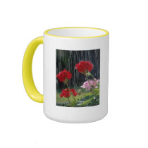 Rain Roses mugs by herald51 Rain Roses mugs