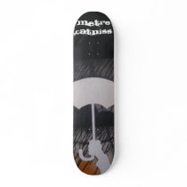 Rain skateboard by metrocatpiss Rain skateboard