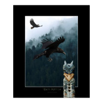RAIN SPIRITS Art Poster posters