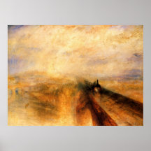 Rain, Steam, and Speed: The Great Western Railway Print