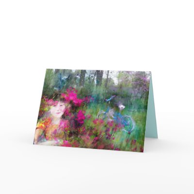 Rain Today ,  greeting card by GinaSignore
