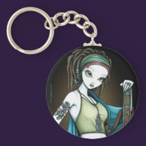 "Rain" Tribal Dreadlock Rain Maker Fae Keychain keychains