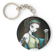 "Rain" Tribal Dreadlock Rain Maker Fae Keychain