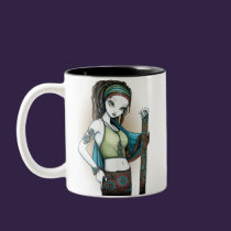 "Rain" Tribal Dreadlock Rain Maker Fae Mug