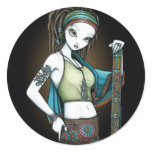 "Rain" Tribal Dreadlock Rain Maker Fae Stickers