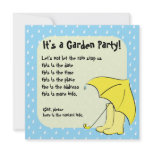 Rain Umbrella Invites