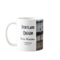 Rain Watcher mugs by Phil_Fake_Art Rain Watcher mugs
