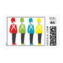 Rainbobbies Postage Stamps