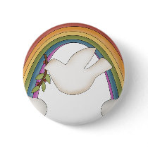 RAINBOW1-PDD PINBACK BUTTONS