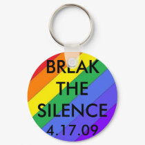 rainbow2, BREAKTHESILENCE, 4.17.09 keychains by Smgalloox rainbow2, BREAKTHESILENCE, 4.17.09 keychains