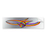 Rainbow # 4 Tattoo Bumper Sticker