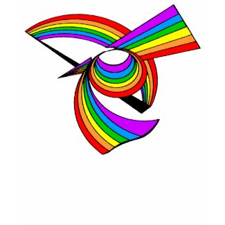 Rainbow # 5 Tattoo shirt