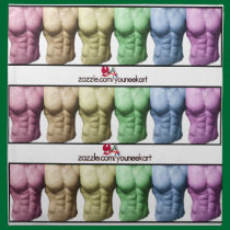 Rainbow Abs American MoJo Napkins napkins
