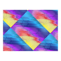 Rainbow Abstract Poster