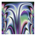 Rainbow Abstract Print by Perlyyyy Rainbow Abstract Print