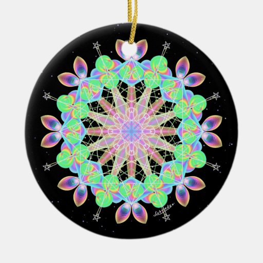 Rainbow Abundance Ornaments