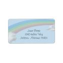 Rainbow Address Stickers labels