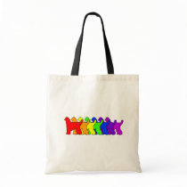Rainbow Afghan Hound Bags