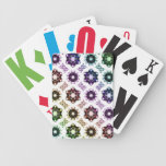 Rainbow Alien Eye Fractal Art Pattern Poker Deck