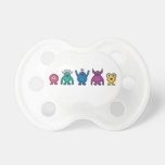 Rainbow Alien Monsters Pacifier