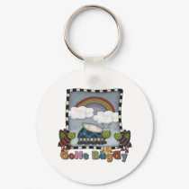 Rainbow and Bugs Gone Buggy keychains by toddlersplace Rainbow and Bugs Gone Buggy keychains