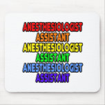 Rainbow Anesthesiologist Assistant Mousepads