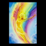 Rainbow Angel by Lisa Iris Posters